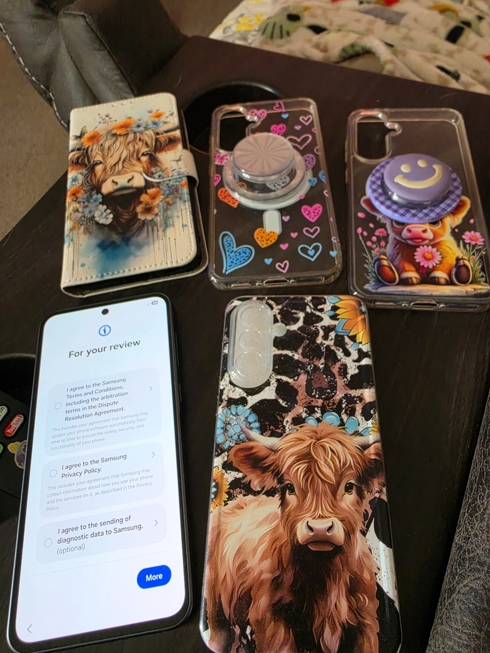 Samsung A36 New Phone With Cases